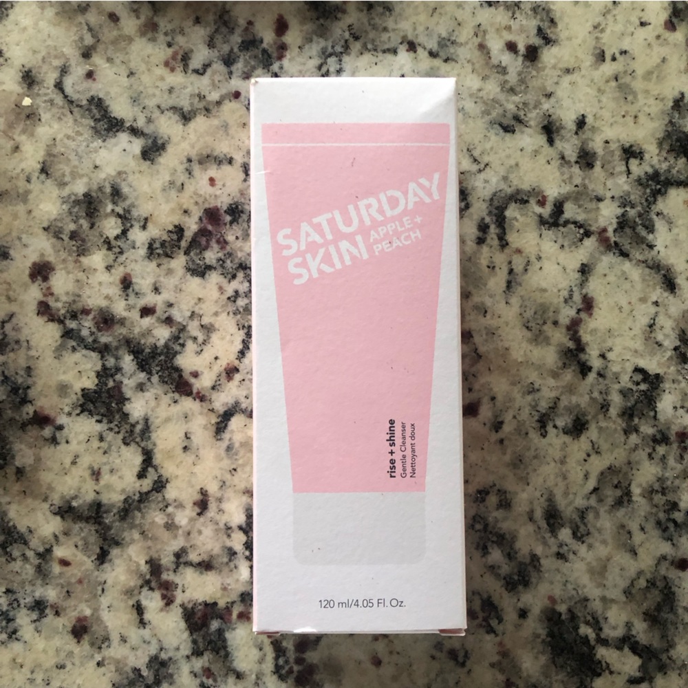 Saturday skin apple peach gentle cleanser